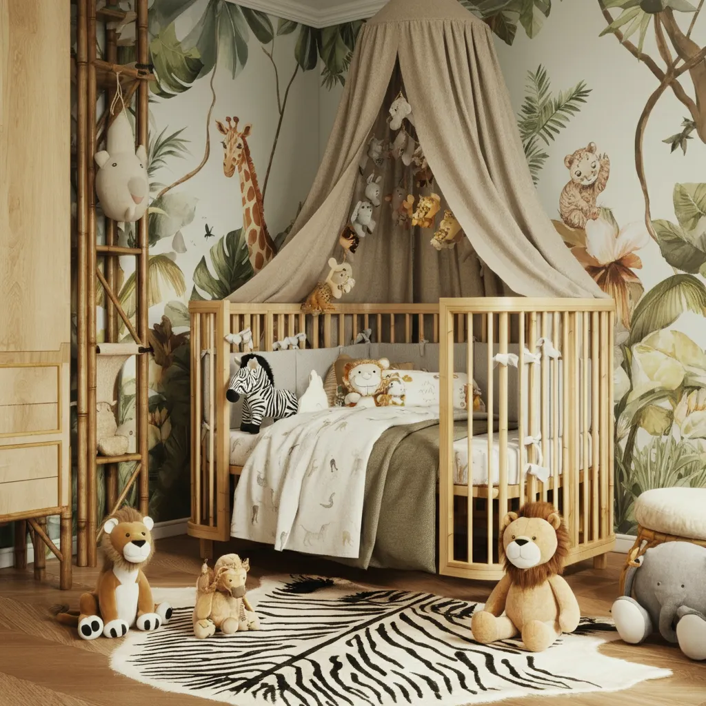 34 Nursery Ideas So Perfect, Even Interior Designers Are Jealous! 28 Animal Kingdom Nursery