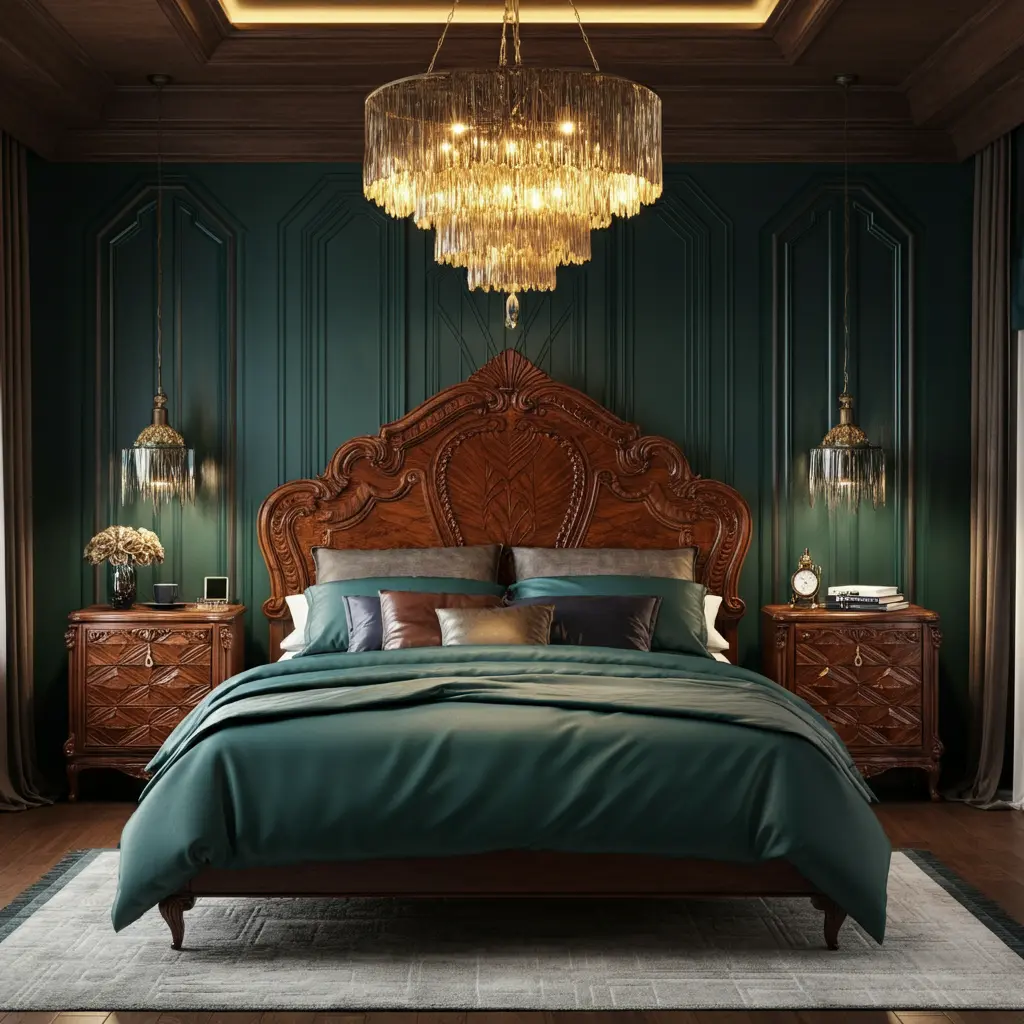 35+ Bedroom Ideas So Stunning You'll Want to Redecorate Tonight! 22 Art Deco Bedroom