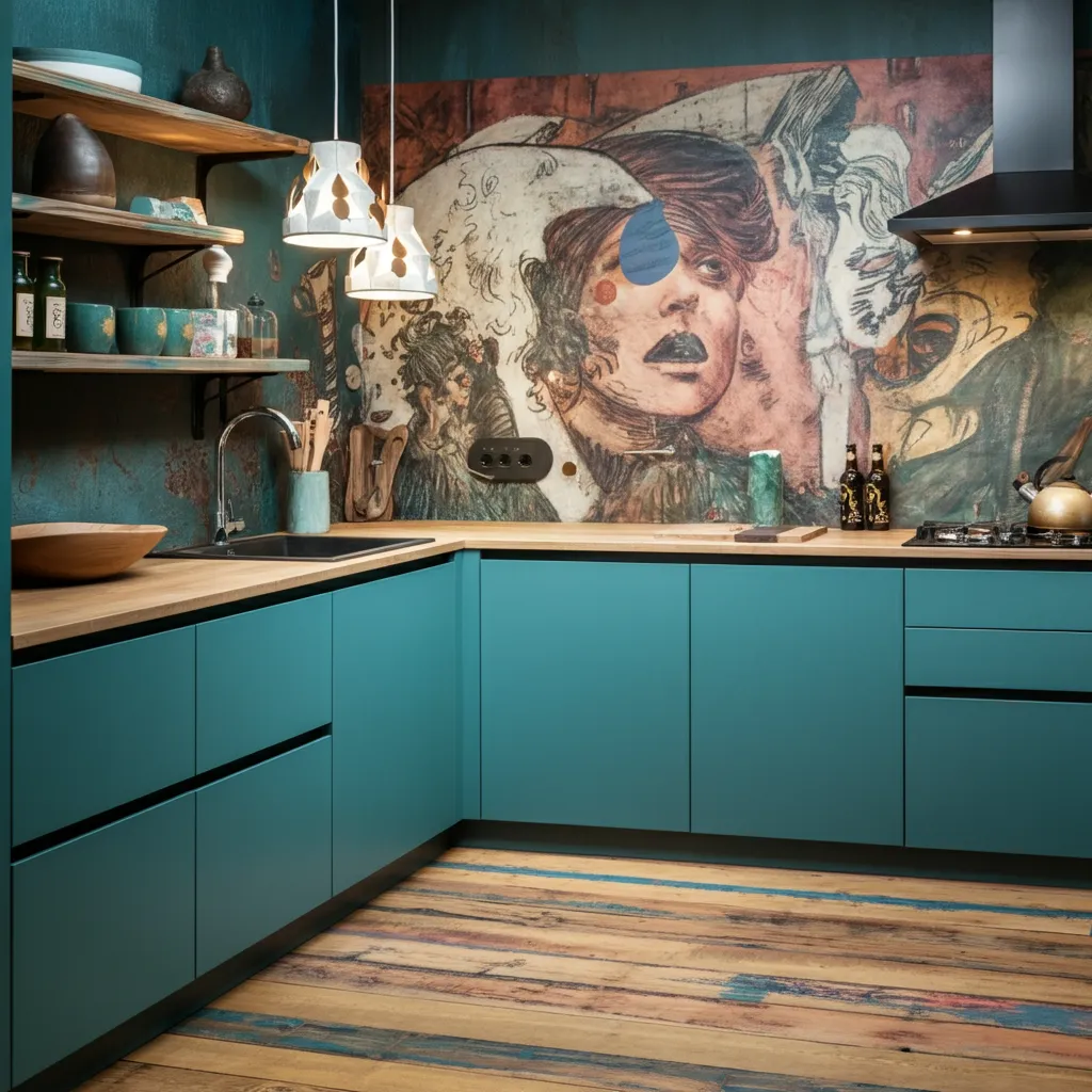 30+ Jaw-Dropping Kitchen Ideas You’ll Wish You Knew Sooner 14 Artistic Statement Kitchen