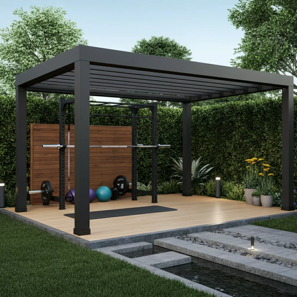 Transform Your Outdoor Space with These Jaw-Dropping Backyard Ideas 17 Backyard Fitness Studio