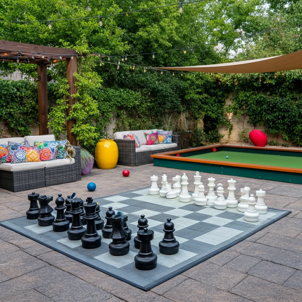Transform Your Outdoor Space with These Jaw-Dropping Backyard Ideas 21 Backyard Game Zone