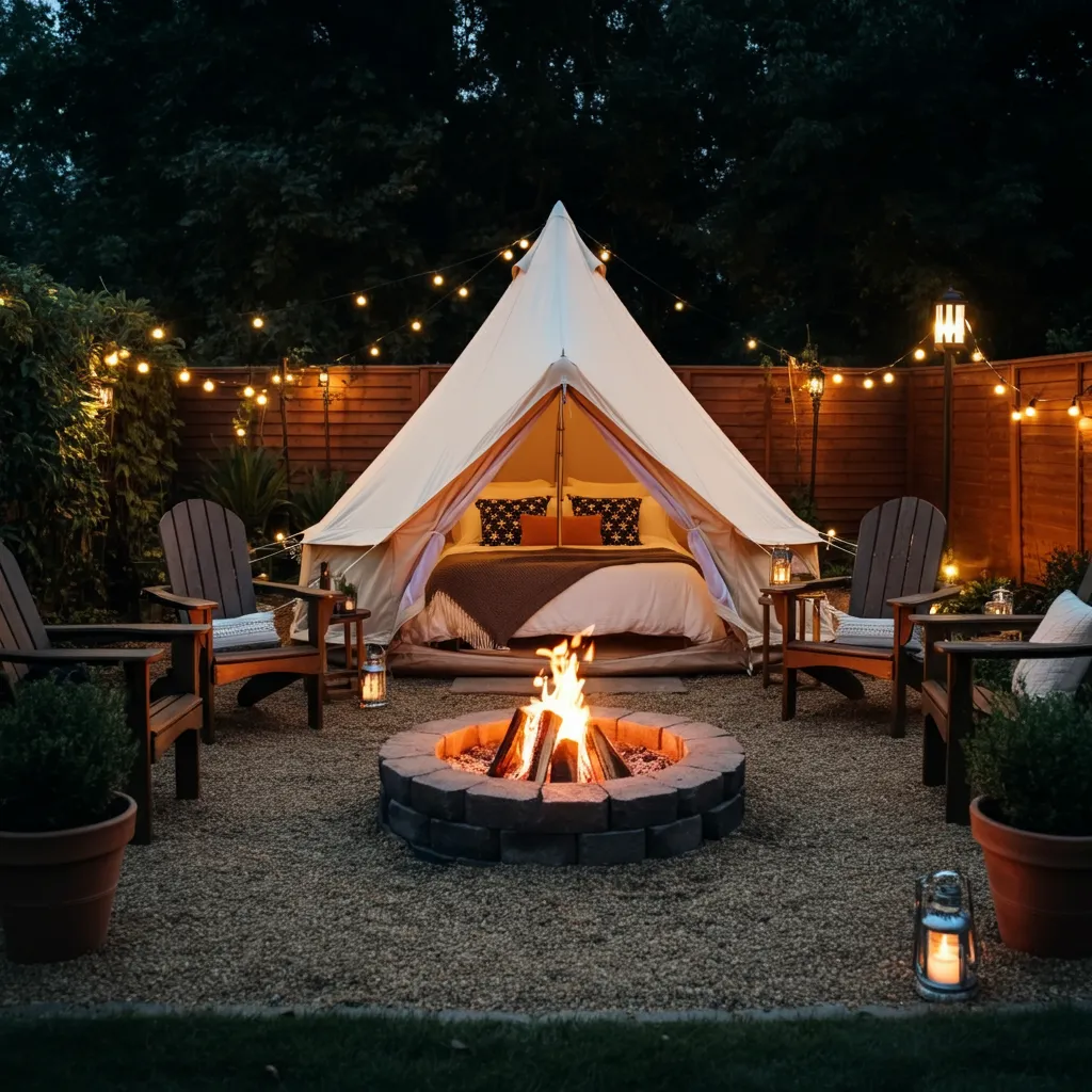 Transform Your Outdoor Space with These Jaw-Dropping Backyard Ideas 16 Backyard Glamping Experience