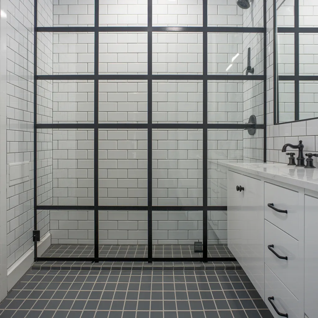 The Ultimate List of 40 Bathroom Remodel Ideas for a Modern Makeover 30 Bold Grout Lines Modern Edge