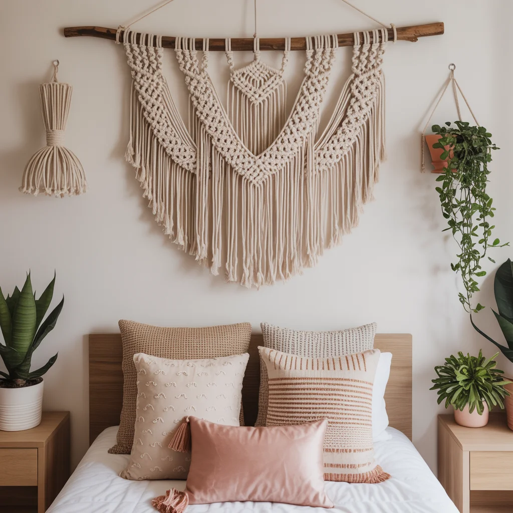 26 Teen Room Decor Inspirations for Every Mood and Style 18 Bring Back Boho With a Macramé Wall Hanging