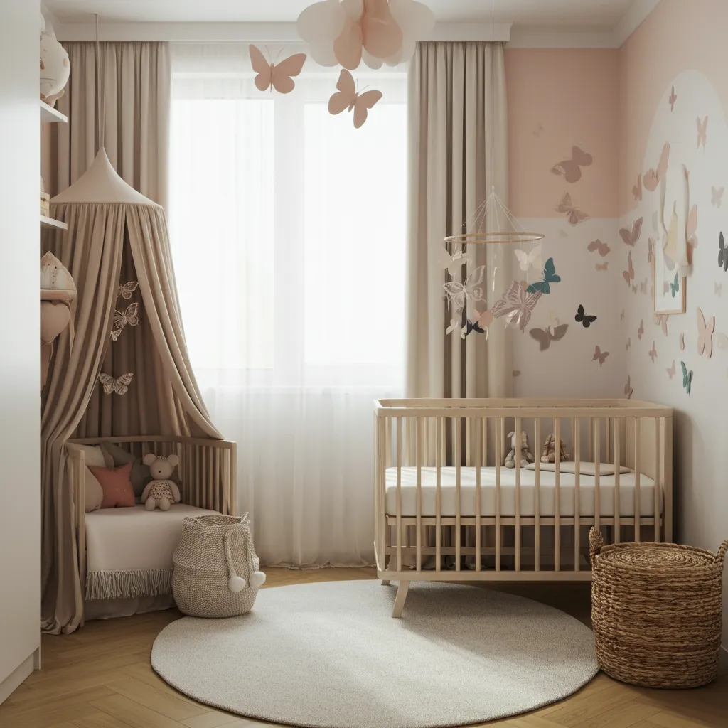 34 Nursery Ideas So Perfect, Even Interior Designers Are Jealous! 25 Butterfly Bliss Nursery