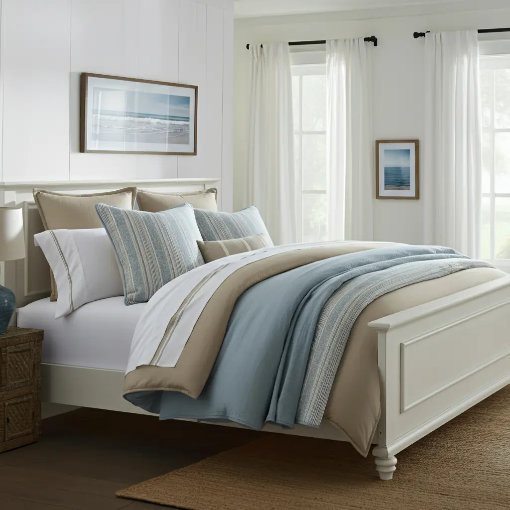 35+ Bedroom Ideas So Stunning You'll Want to Redecorate Tonight! 13 Coastal-Inspired Bedroom