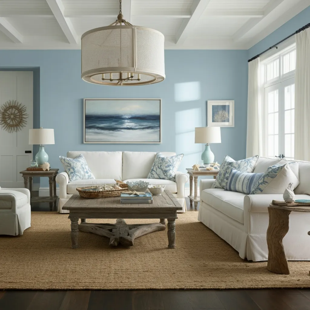 30+ Living Room Ideas That Will Make Your Home Look 10x More Expensive 13 Coastal Retreat Living Room