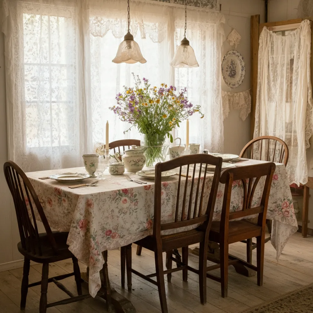 28+ Dining Room Decor Ideas So Good, Even Designers Are Copying Them 21 Cottagecore Dining Room