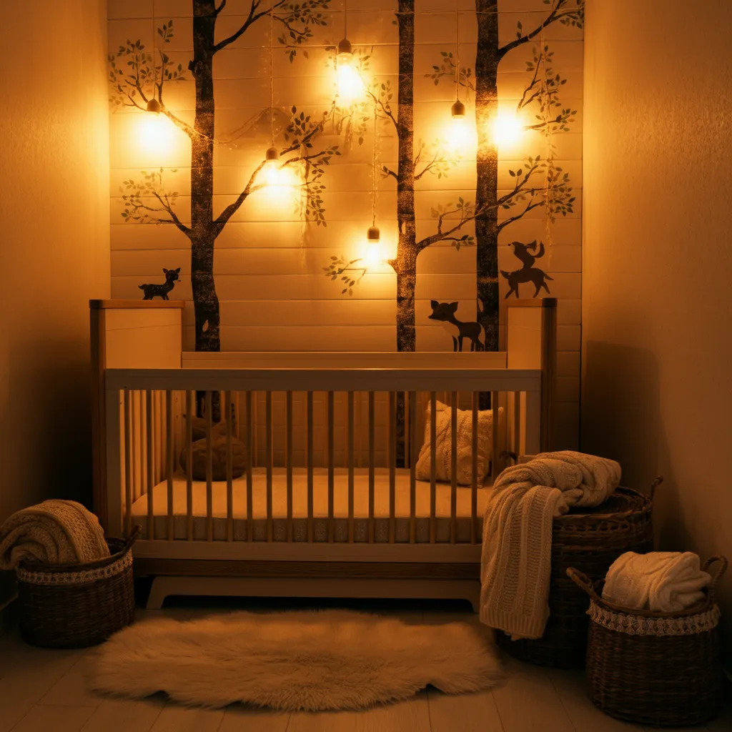 34 Nursery Ideas So Perfect, Even Interior Designers Are Jealous! 2 Cozy Woodland Nursery
