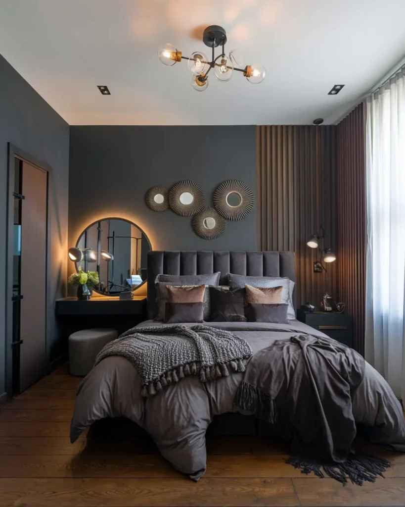 The Ultimate Guide to Small Bedroom Decor (Even IKEA Would Approve!) 6 Creating Depth with Texture and Light
