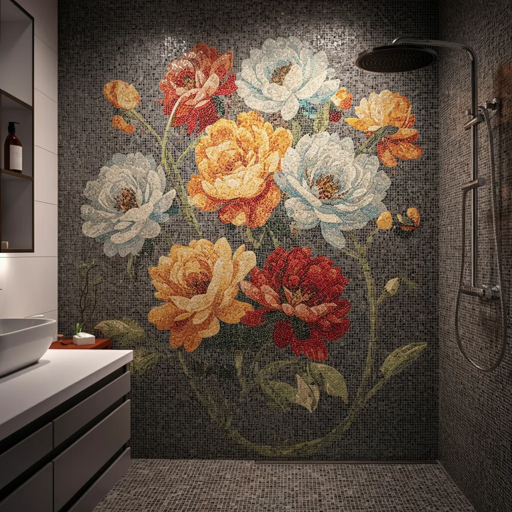 The Ultimate List of 40 Bathroom Remodel Ideas for a Modern Makeover 26 Custom Mosaic Unique Touch