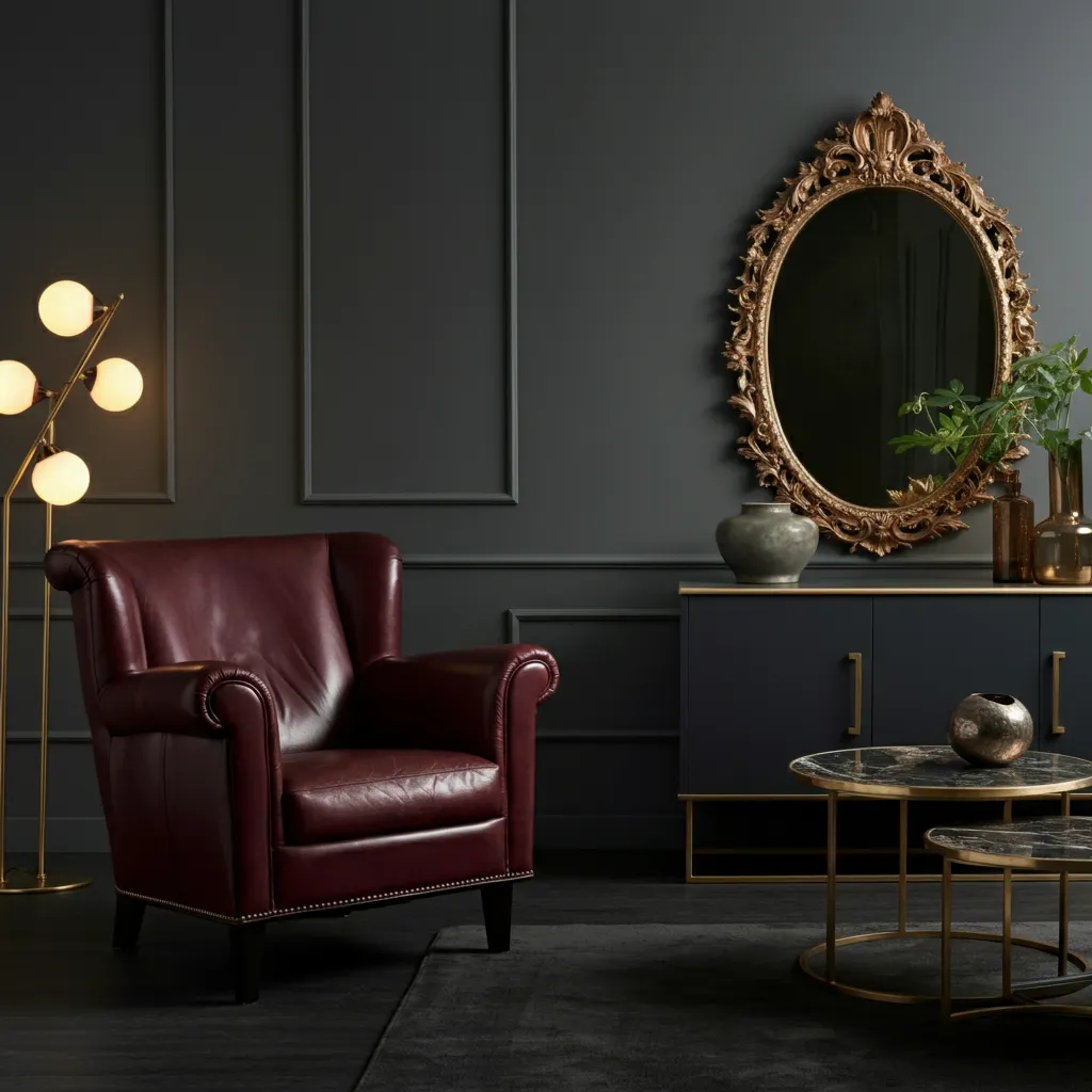 30+ Living Room Ideas That Will Make Your Home Look 10x More Expensive 31 Dark and Moody Living Room