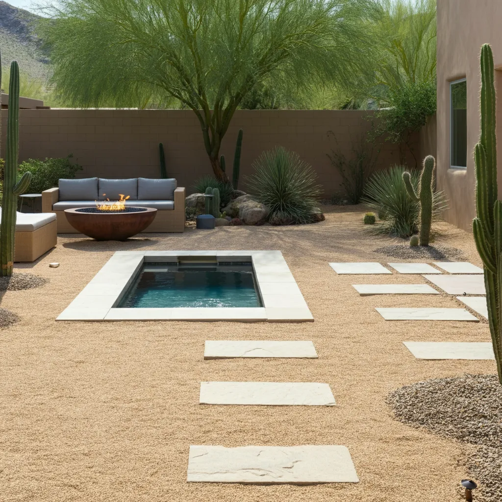 Transform Your Outdoor Space with These Jaw-Dropping Backyard Ideas 22 Desert Oasis Backyard
