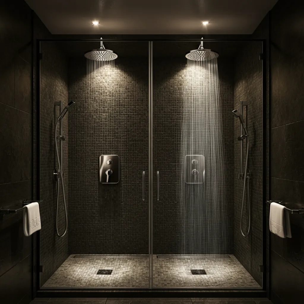 The Ultimate List of 40 Bathroom Remodel Ideas for a Modern Makeover 24 Dual Showerheads Luxury