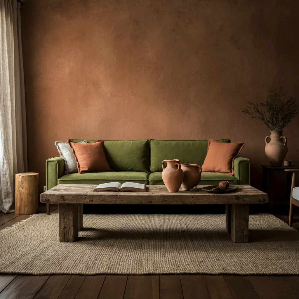 30+ Living Room Ideas That Will Make Your Home Look 10x More Expensive 9 Earthy Tones Living Room