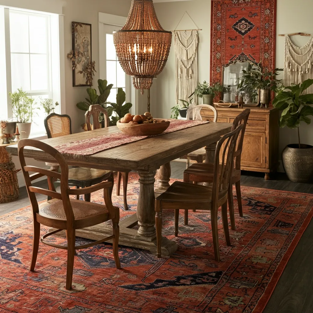 28+ Dining Room Decor Ideas So Good, Even Designers Are Copying Them 7 Eclectic Boho Dining Room