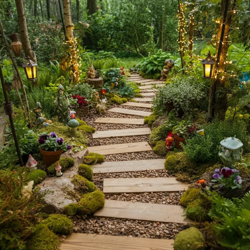 Transform Your Outdoor Space with These Jaw-Dropping Backyard Ideas 18 Enchanted Forest Pathway