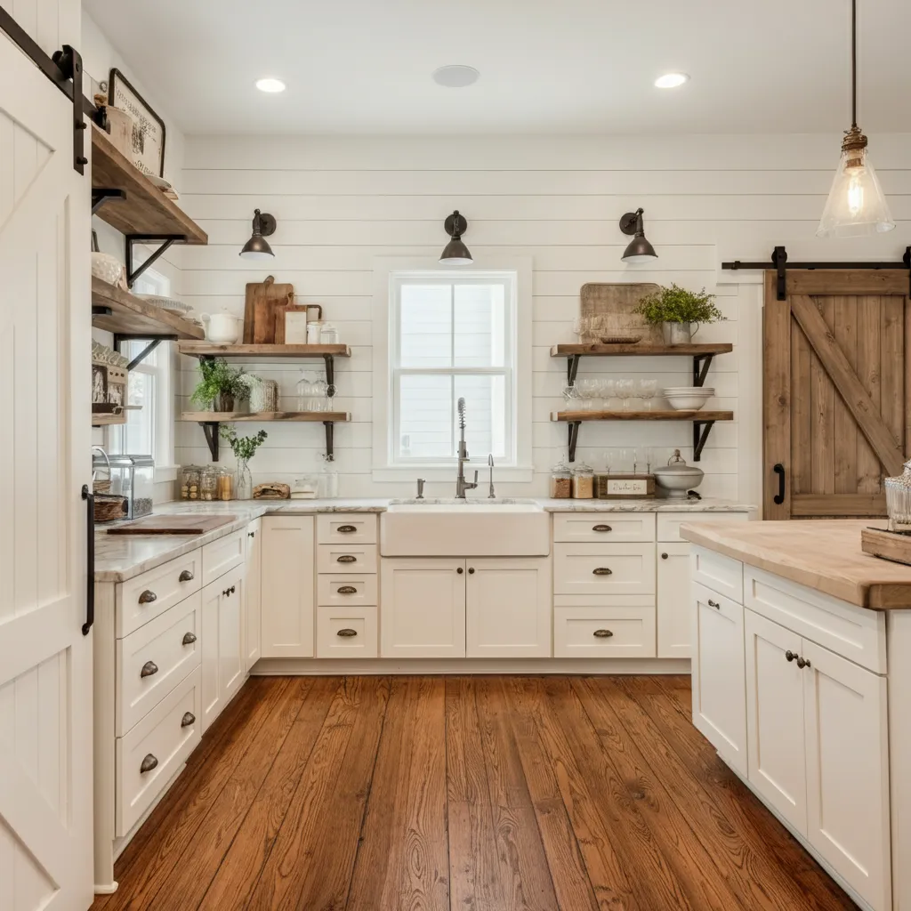 30+ Jaw-Dropping Kitchen Ideas You’ll Wish You Knew Sooner 18 Farmhouse Chic Kitchen