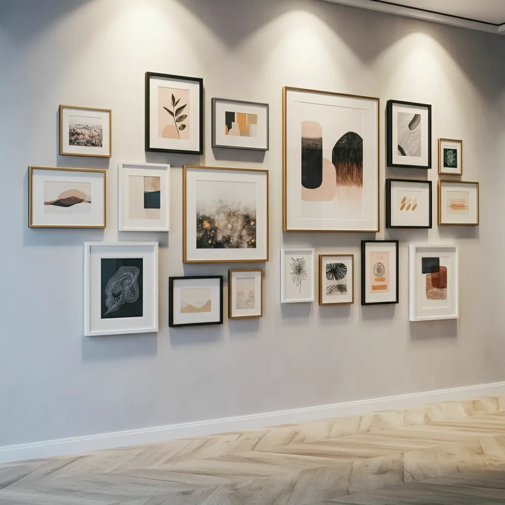 These 34+ Wall Decor Ideas Will Blow Your Mind 21 Floating Frame Art Grid
