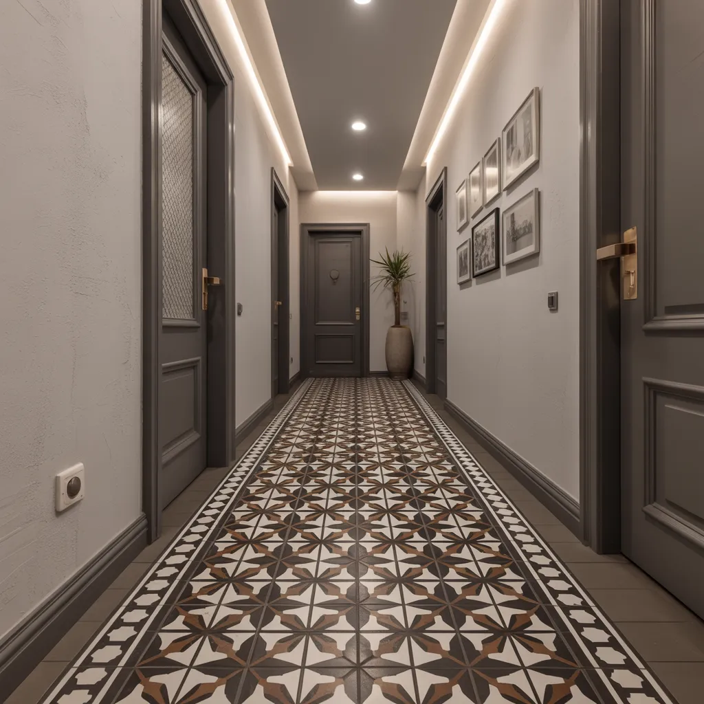 32 Jaw-Dropping Hallway Decor Ideas You’ll Wish You Tried Sooner 24 Floor Art