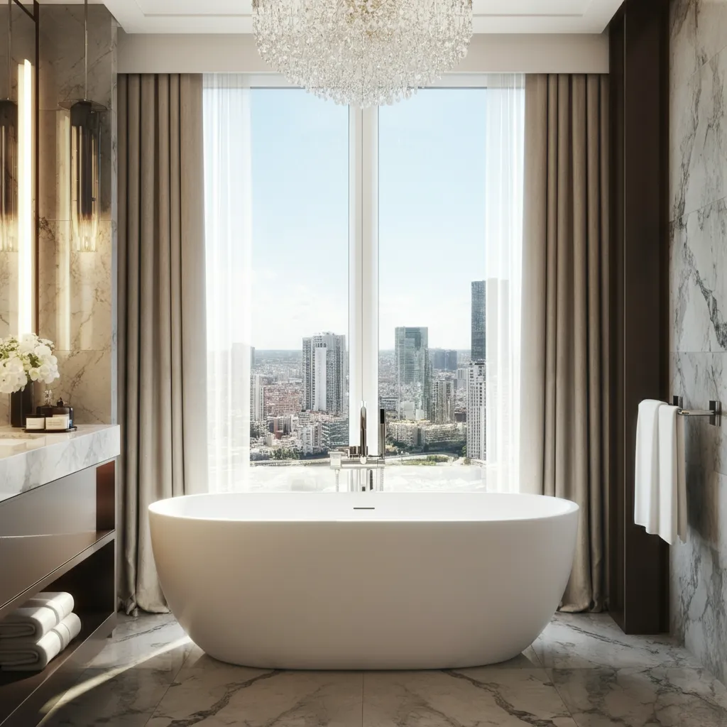The Ultimate List of 40 Bathroom Remodel Ideas for a Modern Makeover 6 Freestanding Bathtub Centerpiece