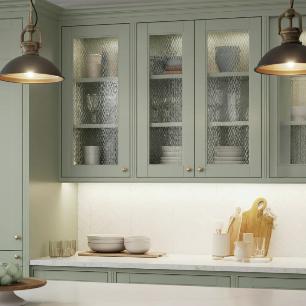 The Ultimate Kitchen Cabinet Guide Everything You Need to Know! 4 Glass-Front Cabinets
