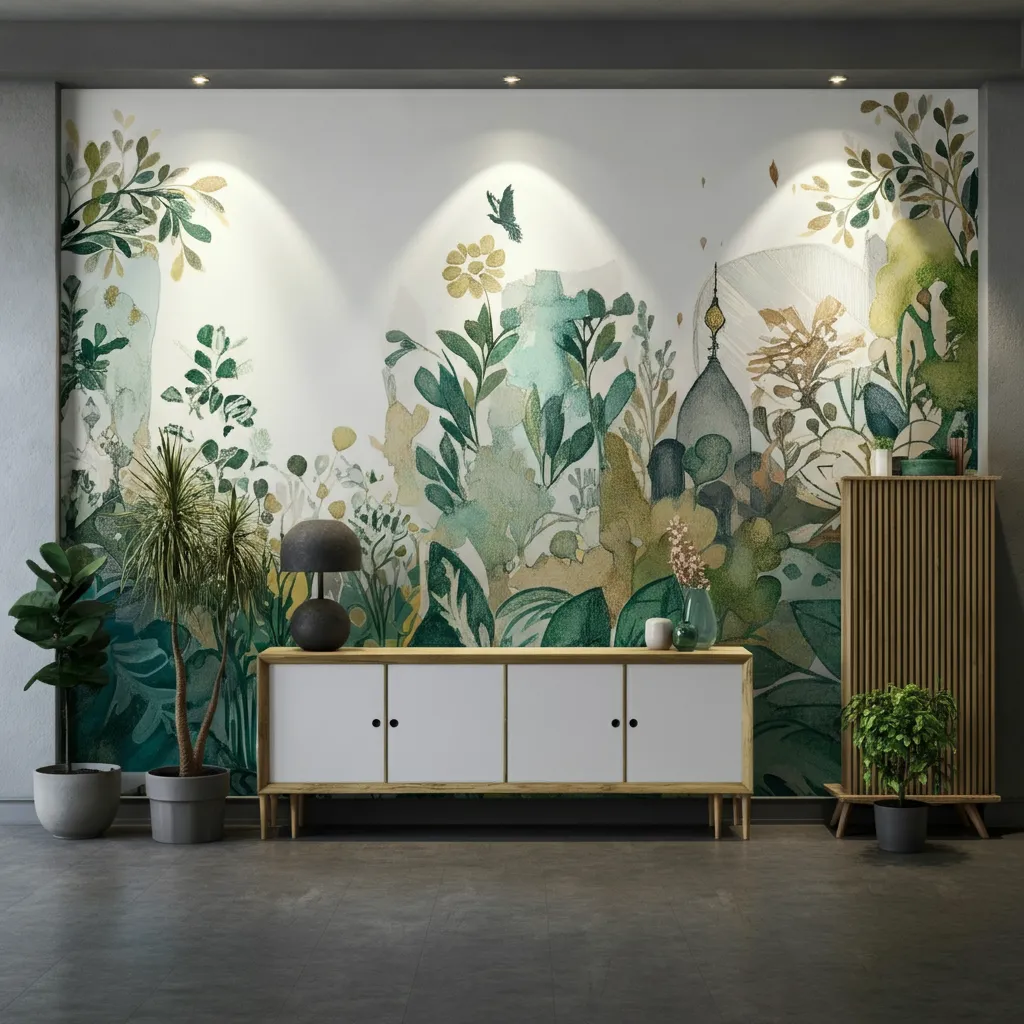 These 34+ Wall Decor Ideas Will Blow Your Mind 26 Hand-Painted Mural Wall