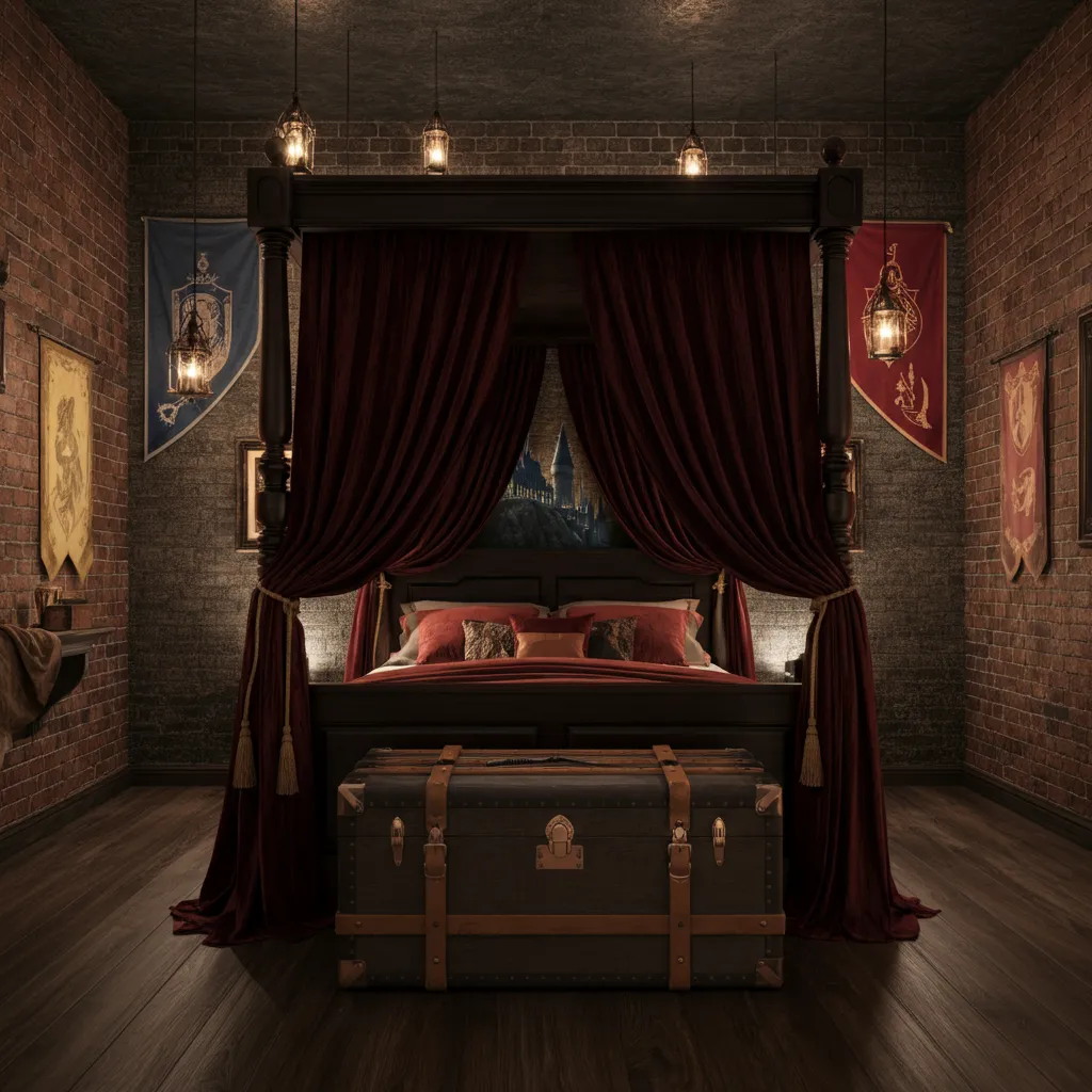 26 Luxury Kids Bedroom Inspirations for Dreamy Spaces 17 Harry Potter Bedroom