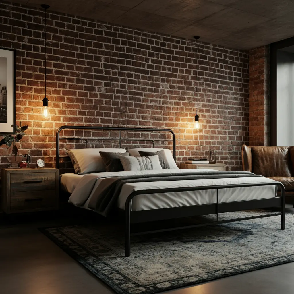 35+ Bedroom Ideas So Stunning You'll Want to Redecorate Tonight! 10 Industrial Loft Bedroom