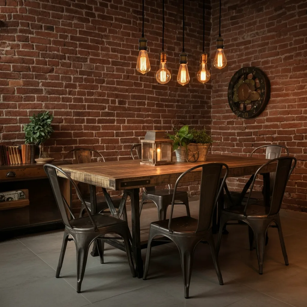 28+ Dining Room Decor Ideas So Good, Even Designers Are Copying Them 10 Industrial Loft Dining Room