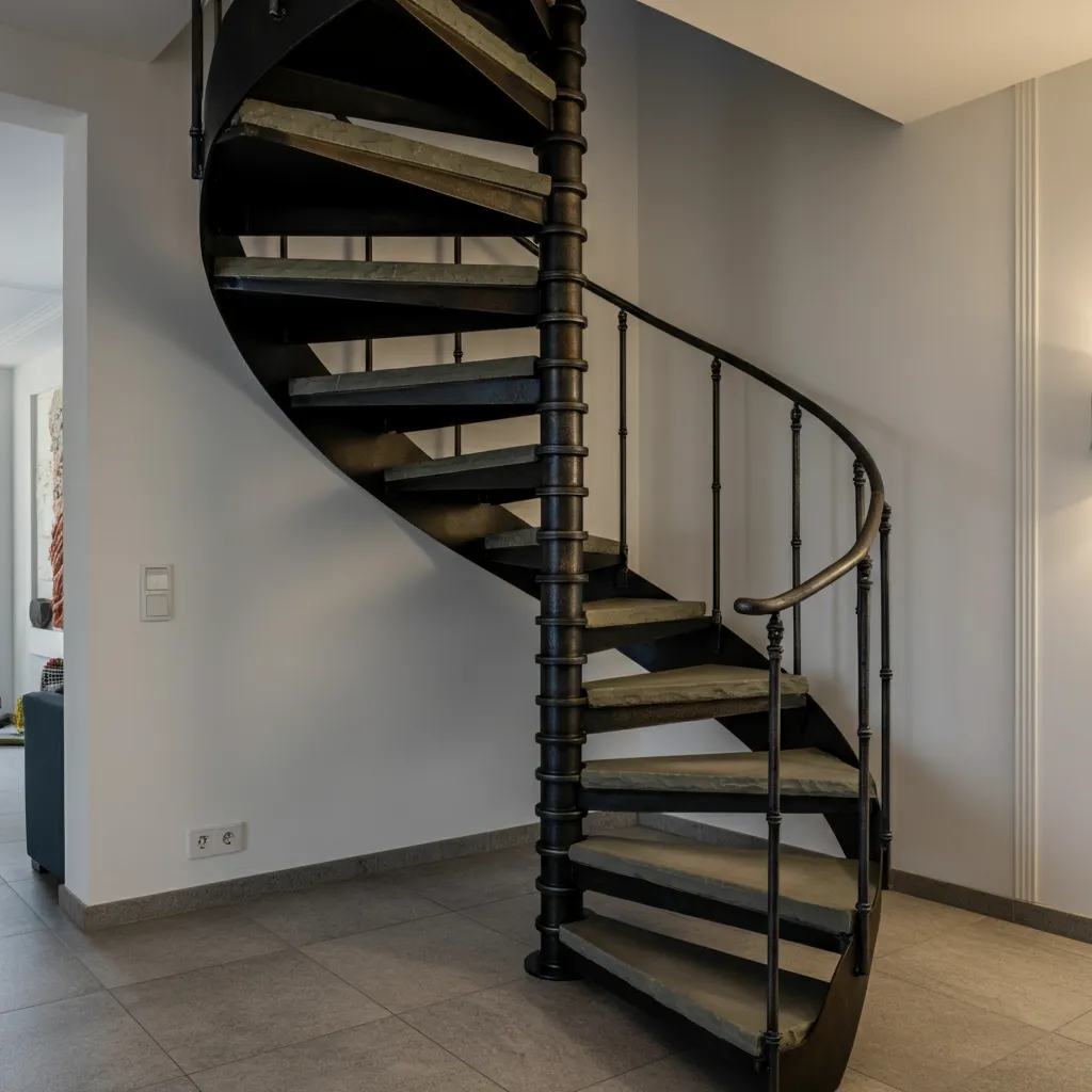 Top 20 Staircase Designs You’ll Wish You Had Seen Sooner 4 Industrial Steel Spiral