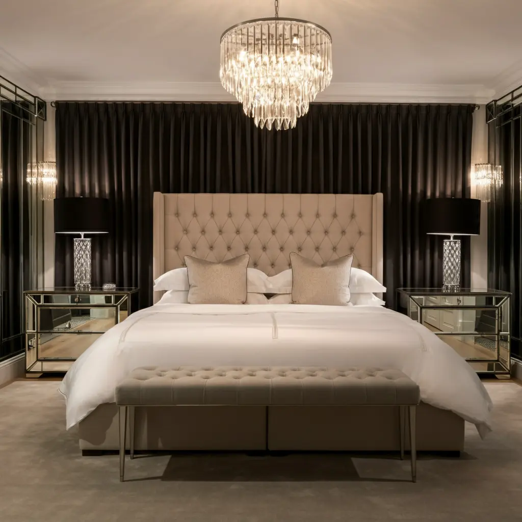 35+ Bedroom Ideas So Stunning You'll Want to Redecorate Tonight! 41 Luxe Hotel Bedroom