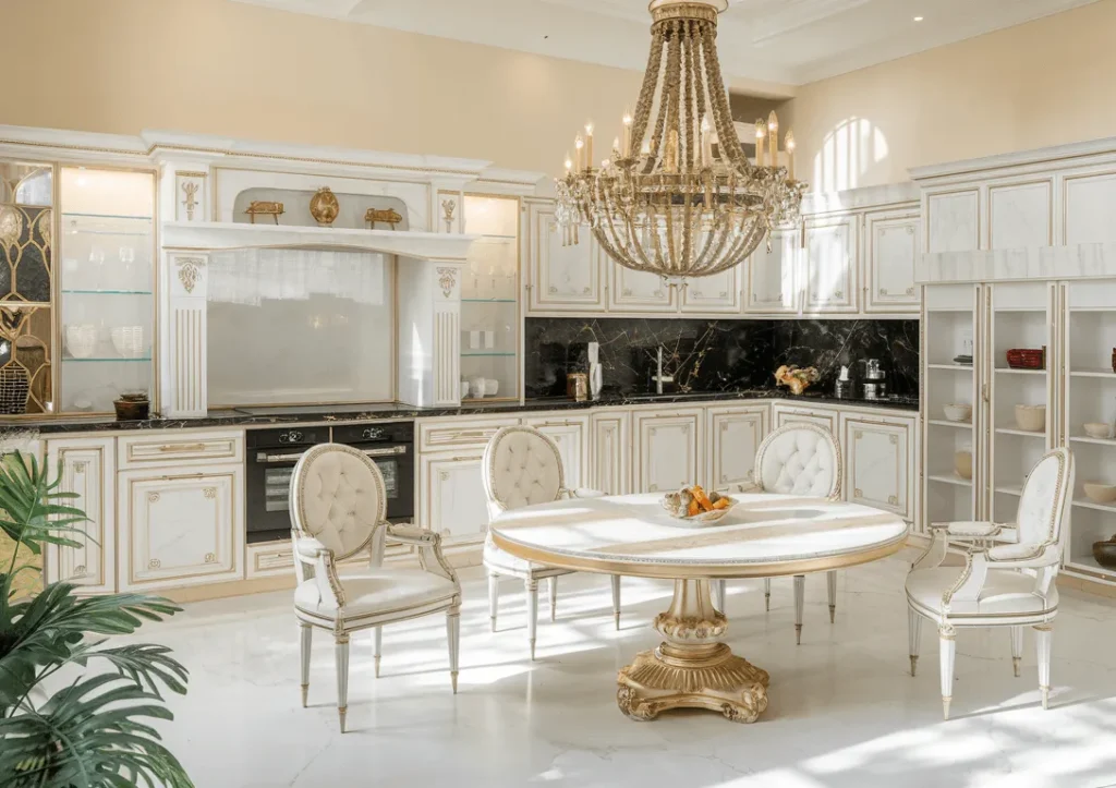 30+ Jaw-Dropping Kitchen Ideas You’ll Wish You Knew Sooner 2 Luxurious Neoclassical Kitchen