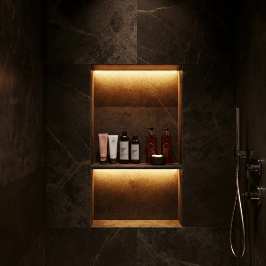 The Ultimate List of 40 Bathroom Remodel Ideas for a Modern Makeover 9 Luxurious Shower Niche