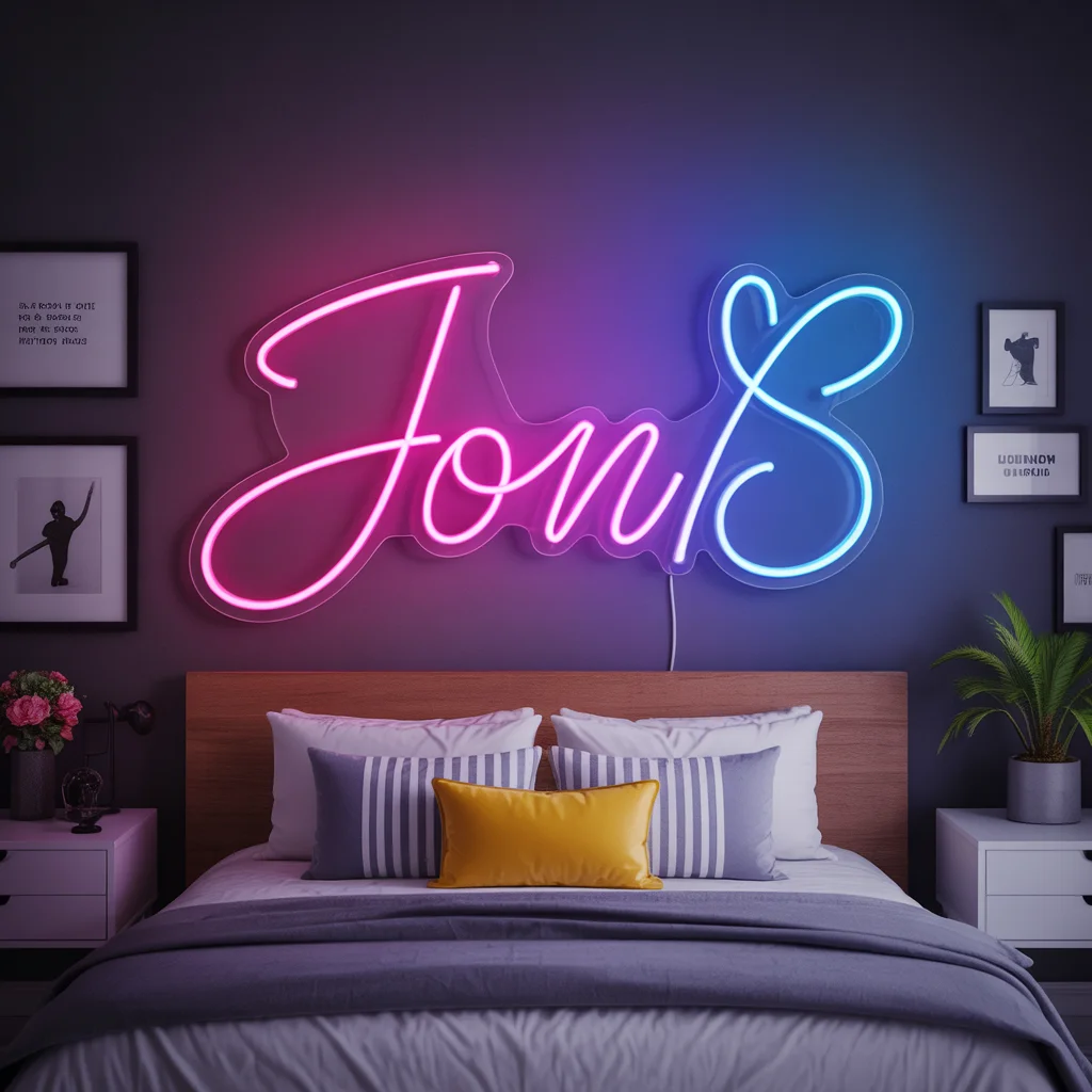 26 Teen Room Decor Inspirations for Every Mood and Style 16 Make a Statement With a Faux Neon Sign