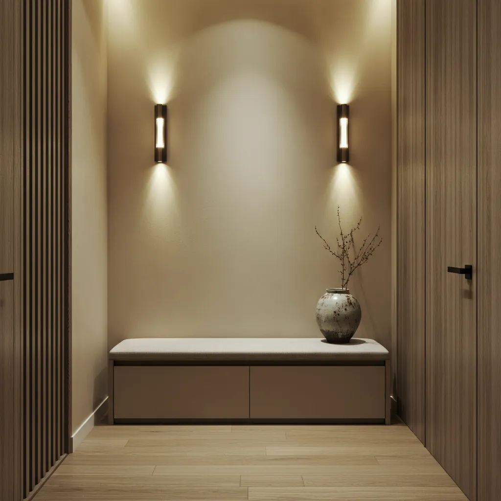32 Jaw-Dropping Hallway Decor Ideas You’ll Wish You Tried Sooner 6 Minimalist Zen Image