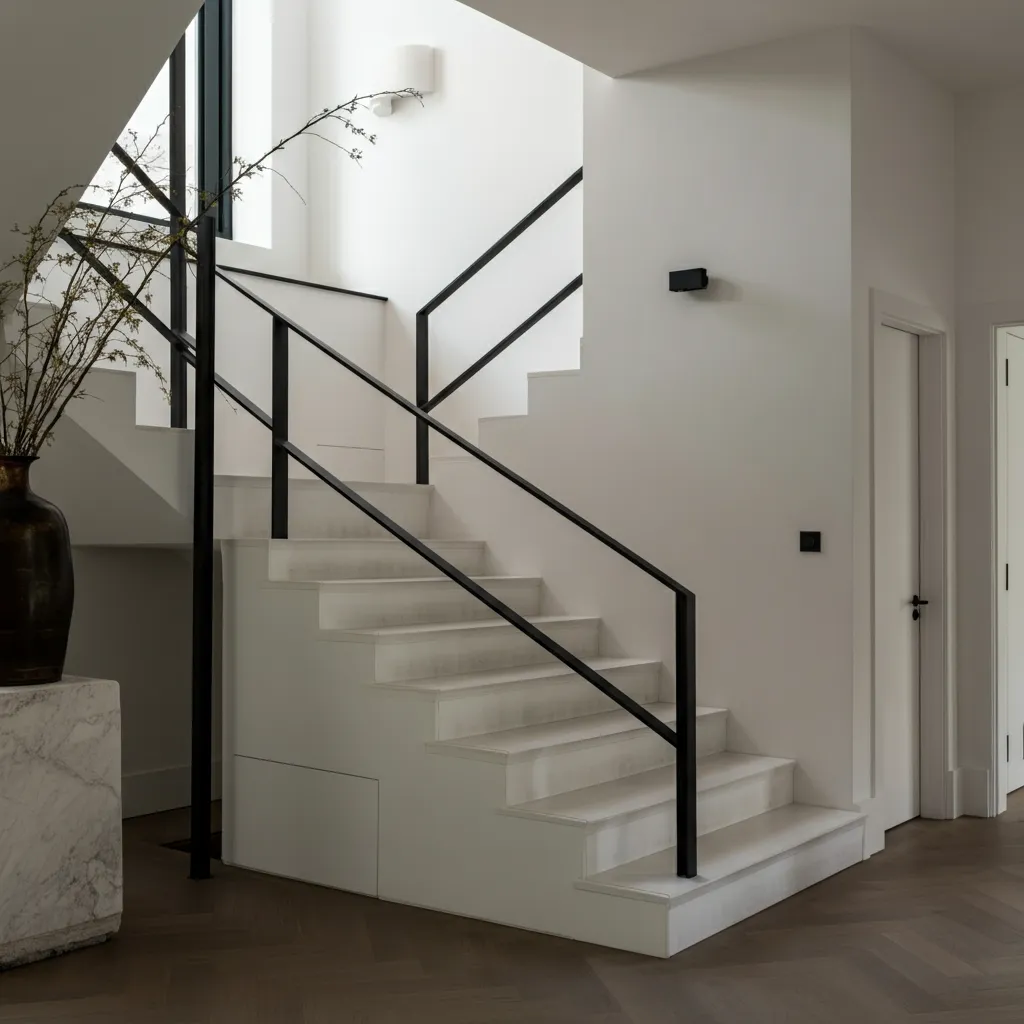 Top 20 Staircase Designs You’ll Wish You Had Seen Sooner 14 Modern Monochrome Marvel