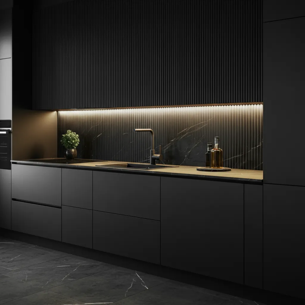 30+ Jaw-Dropping Kitchen Ideas You’ll Wish You Knew Sooner 12 Monochrome Minimalist Kitchen