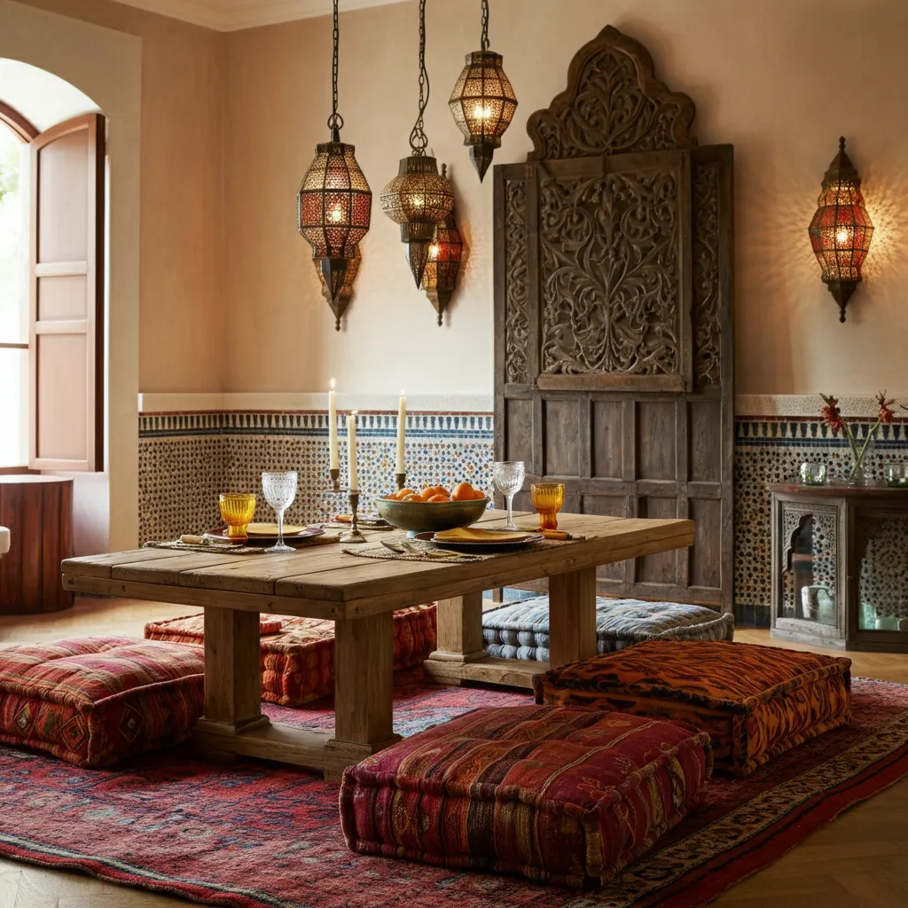28+ Dining Room Decor Ideas So Good, Even Designers Are Copying Them 19 Moroccan-Inspired Dining Room