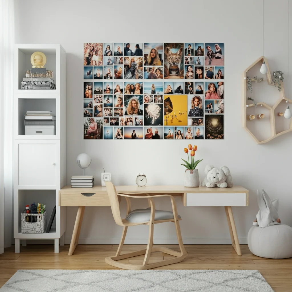 26 Teen Room Decor Inspirations for Every Mood and Style 6 Photo Wall Collage