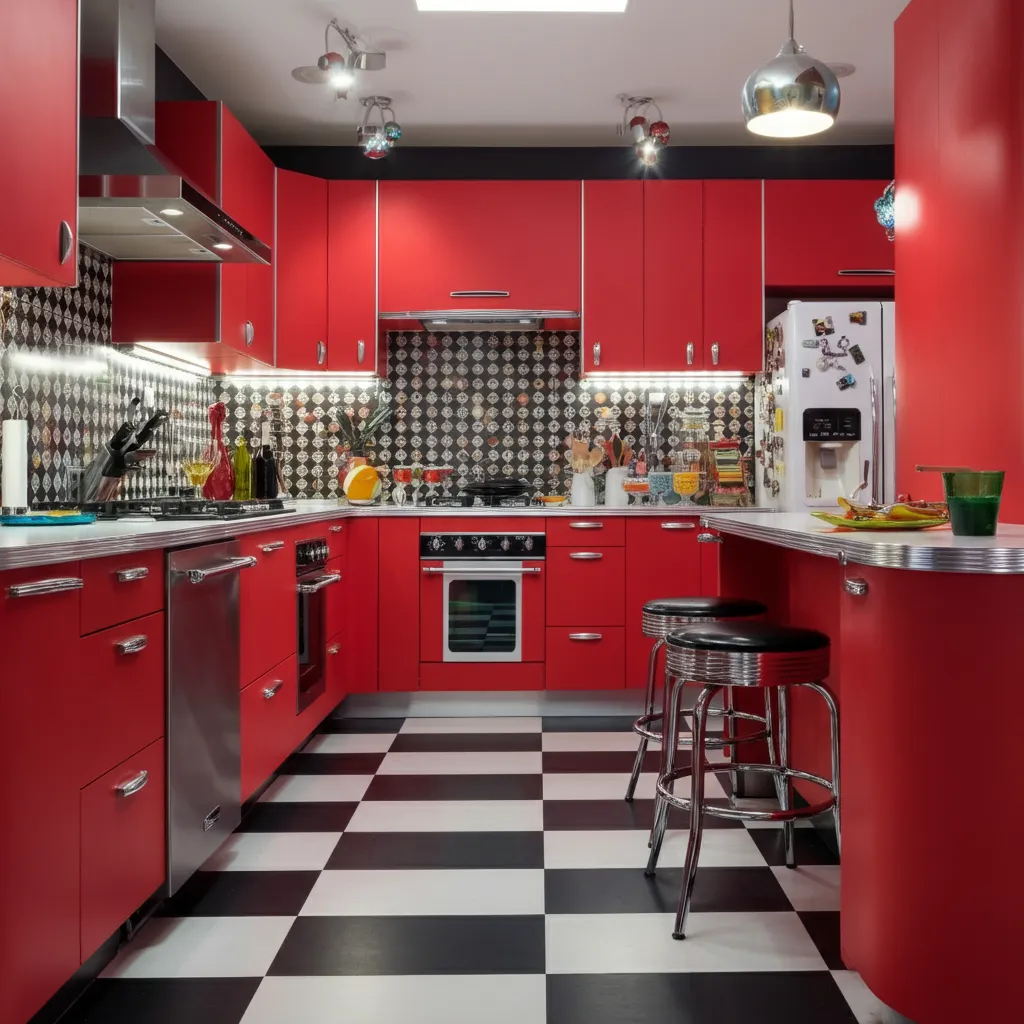 30+ Jaw-Dropping Kitchen Ideas You’ll Wish You Knew Sooner 21 Retro Revival Kitchen