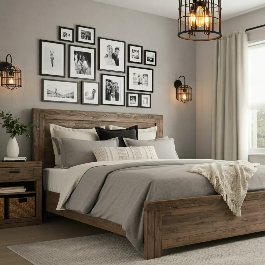 35+ Bedroom Ideas So Stunning You'll Want to Redecorate Tonight! 15 Rustic Farmhouse Bedroom