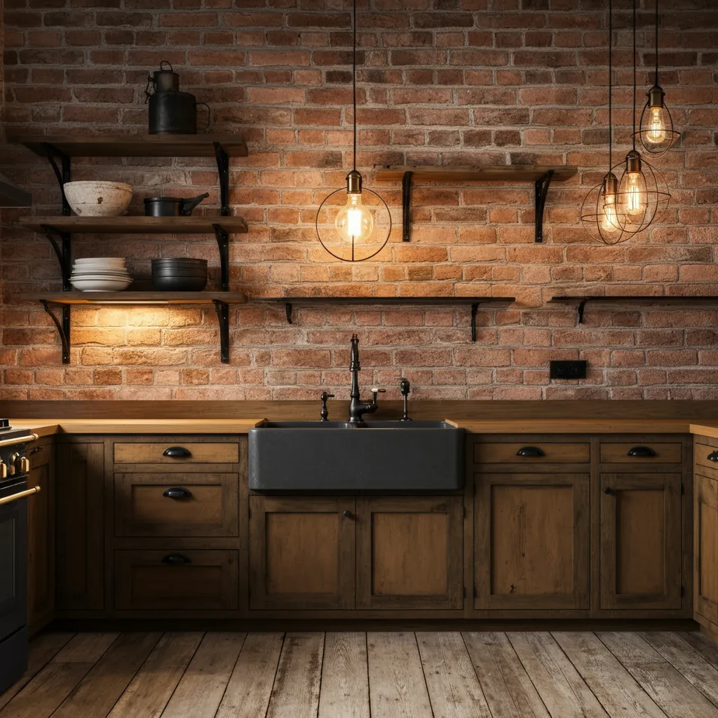 30+ Jaw-Dropping Kitchen Ideas You’ll Wish You Knew Sooner 10 Rustic Industrial Kitchen