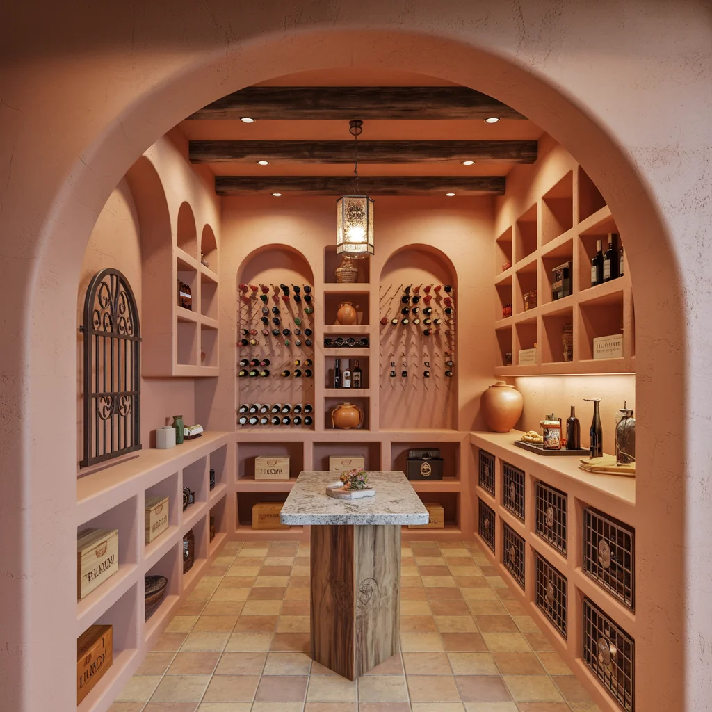 22 Pantry Organization Ideas That’ll Instantly Upgrade Your Kitchen 14 Rustic Mediterranean Wine Cellar