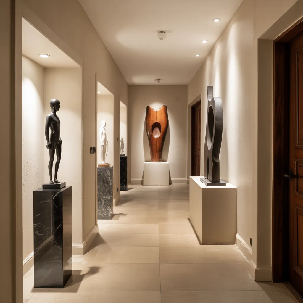 32 Jaw-Dropping Hallway Decor Ideas You’ll Wish You Tried Sooner 30 Sculptural Decor
