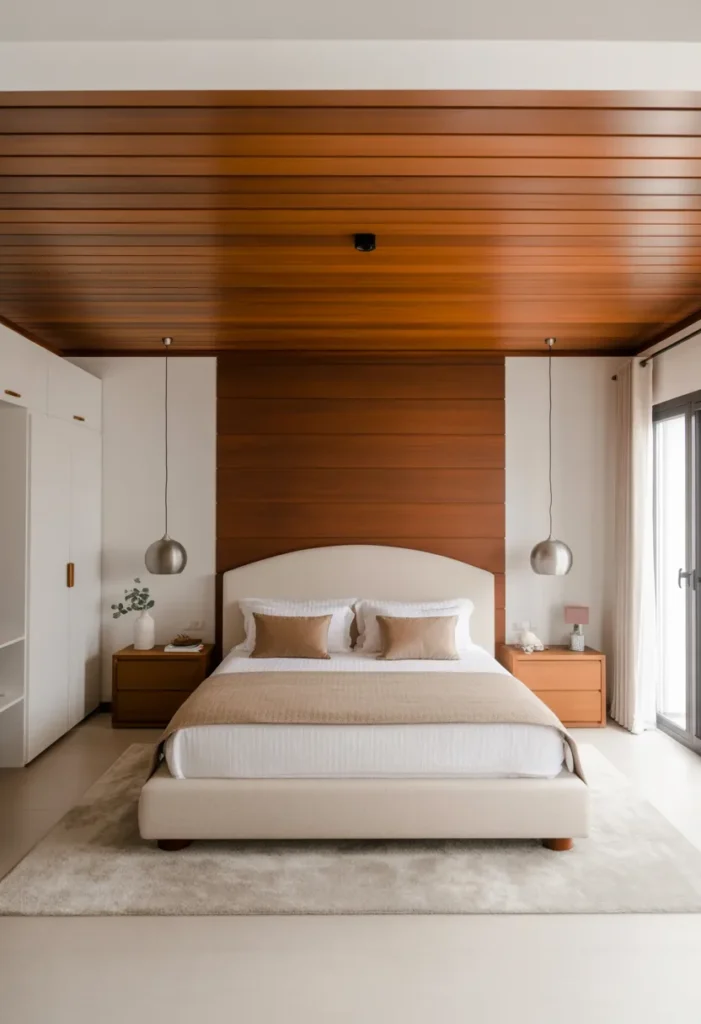 19 Luxury And Modern Ceiling Design Ideas 15 Seamless Wood Clad Ceiling