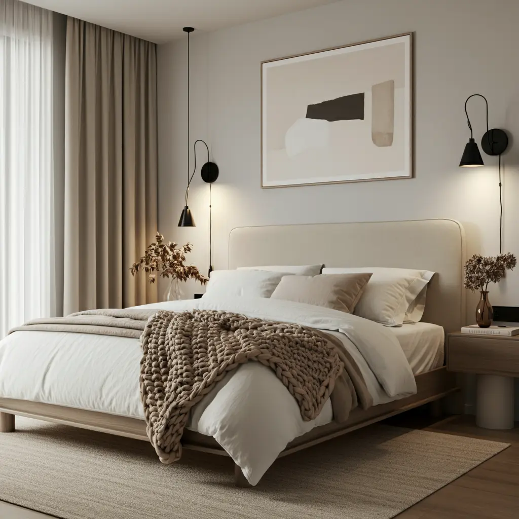 35+ Bedroom Ideas So Stunning You'll Want to Redecorate Tonight! 8 Serene Minimalist Bedroom