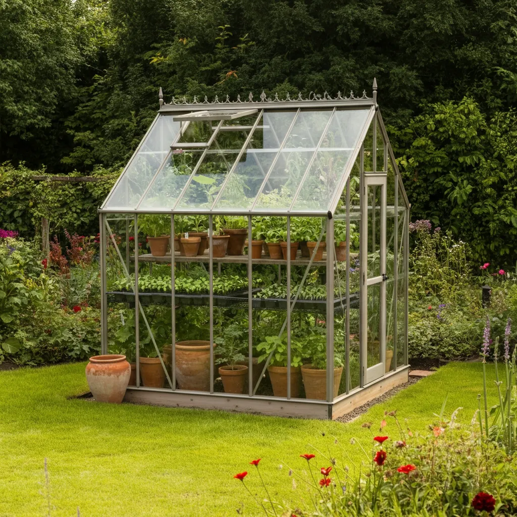 30+ Garden Ideas That’ll Make You Cancel Your Vacation Plans 28 Small Greenhouse
