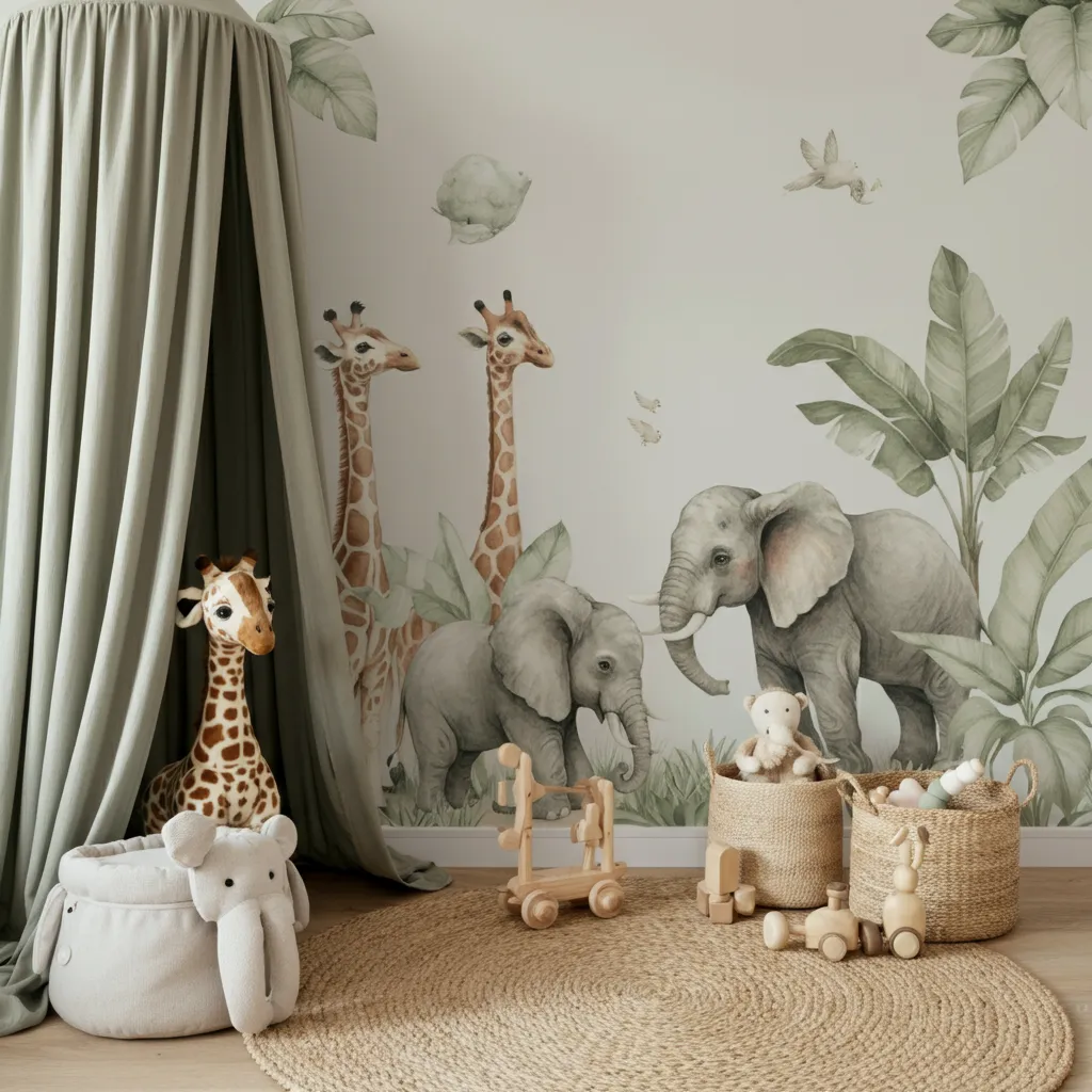 34 Nursery Ideas So Perfect, Even Interior Designers Are Jealous! 17 Soft Safari Nursery
