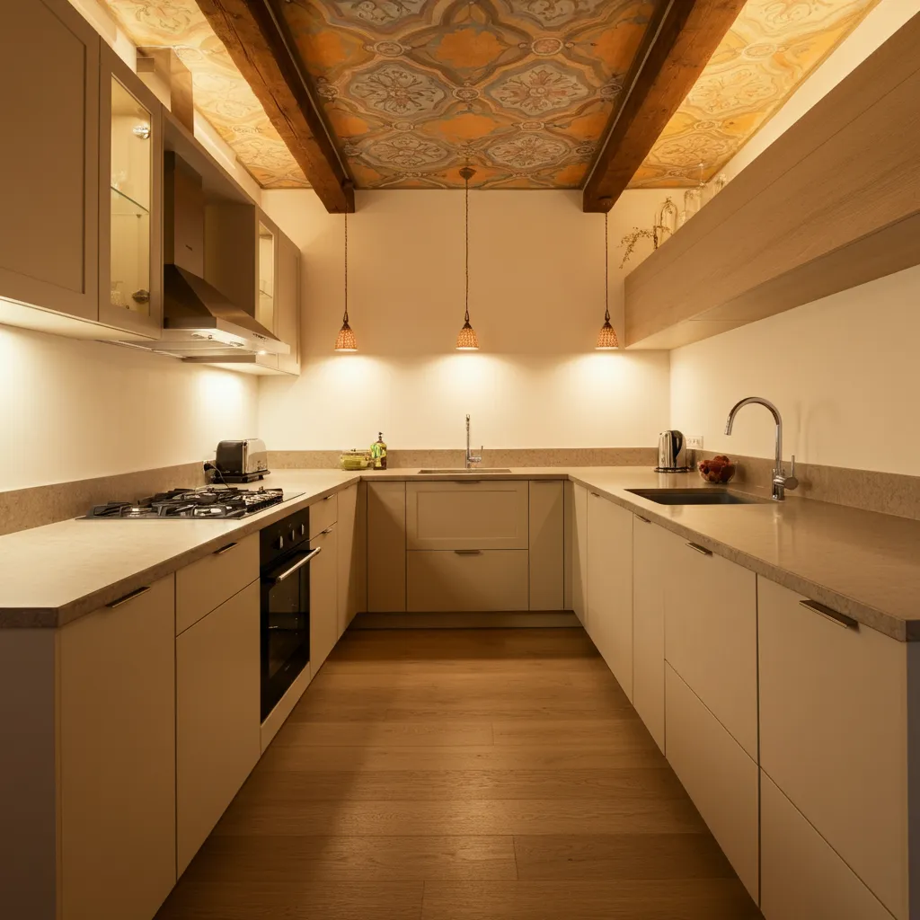 30+ Jaw-Dropping Kitchen Ideas You’ll Wish You Knew Sooner 29 Statement Ceiling Kitchen